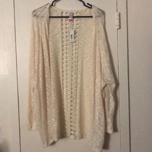 New no Boundaries cardigan